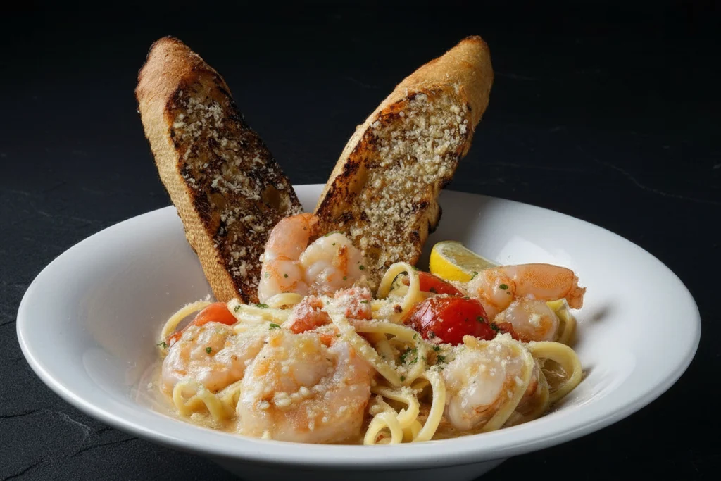 Dish in plate